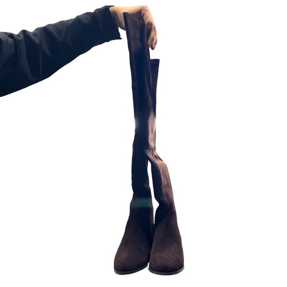 NWT Chinese Laundry Radiance Split Suede in Chocolate / 6.5 - Picture 9 of 13